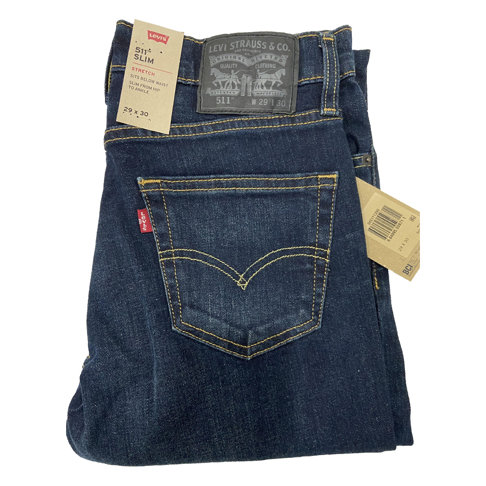 Quần Jeans Nam Levi'S 511™ Sequoia Stretch (04511-1390) - Shophangus.Vn